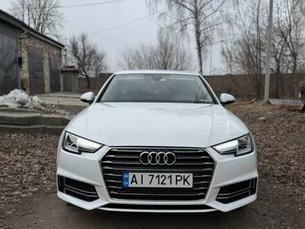 Ауді А4 2018 у Пирятине на Automoto.ua Білий Ауді А4, об'ємом двигуна 1.98 л та пробігом 139 тис. км за 16500 $, фото 1 на Automoto.ua