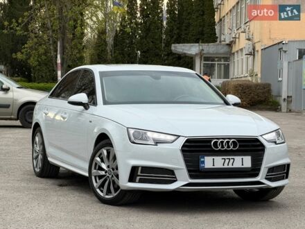 Белый Ауди А4, объемом двигателя 2 л и пробегом 183 тыс. км за 16500 $, фото 1 на Automoto.ua