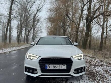 Ауди А4 2018 в Великой Багачке на Automoto.ua Белый Ауди А4, объемом двигателя 1.98 л и пробегом 49 тыс. км за 23500 $, фото 1 на Automoto.ua