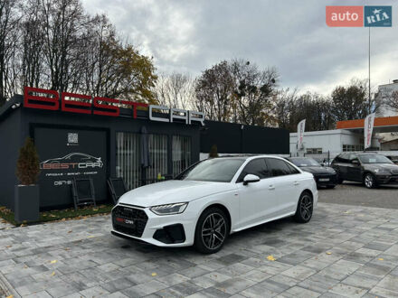 Ауди А4 2019 в Виннице на Automoto.ua Белый Ауди А4, объемом двигателя 1.98 л и пробегом 47 тыс. км за 26500 $, фото 1 на Automoto.ua