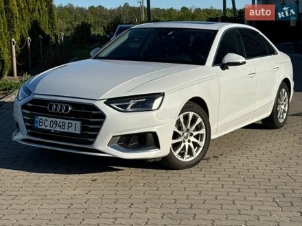 Белый Ауди А4, объемом двигателя 1.98 л и пробегом 21 тыс. км за 25900 $, фото 1 на Automoto.ua