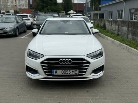 Ауди А4 2020 в Киеве на Automoto.ua Белый Ауди А4, объемом двигателя 1.98 л и пробегом 110 тыс. км за 29000 $, фото 1 на Automoto.ua