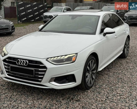 Белый Ауди А4, объемом двигателя 1.98 л и пробегом 75 тыс. км за 26500 $, фото 1 на Automoto.ua