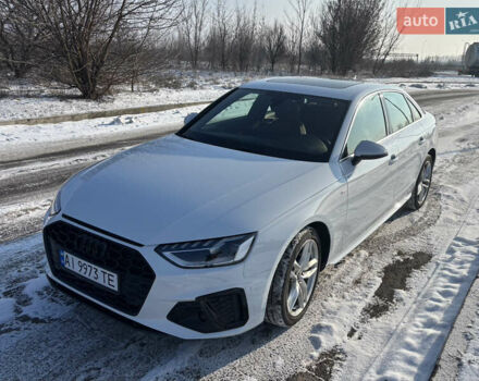 Белый Ауди А4, объемом двигателя 1.98 л и пробегом 58 тыс. км за 24300 $, фото 1 на Automoto.ua