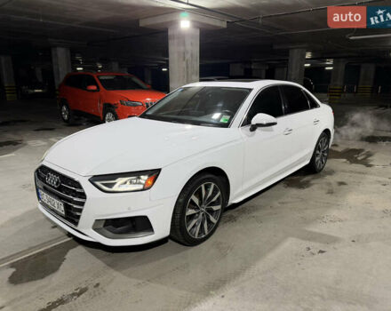 Белый Ауди А4, объемом двигателя 1.98 л и пробегом 129 тыс. км за 25000 $, фото 1 на Automoto.ua