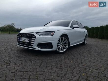 Ауди А4 2021 в Жовкве на Automoto.ua Белый Ауди А4, объемом двигателя 2 л и пробегом 52 тыс. км за 23400 $, фото 1 на Automoto.ua
