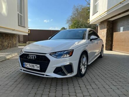 Ауді А4 2022 у Львові на Automoto.ua Білий Ауді А4, об'ємом двигуна 2 л та пробігом 50 тис. км за 27900 $, фото 1 на Automoto.ua