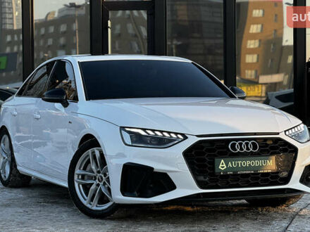 Белый Ауди А4, объемом двигателя 1.98 л и пробегом 64 тыс. км за 30000 $, фото 1 на Automoto.ua