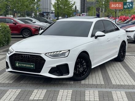 Белый Ауди А4, объемом двигателя 1.98 л и пробегом 50 тыс. км за 29990 $, фото 1 на Automoto.ua