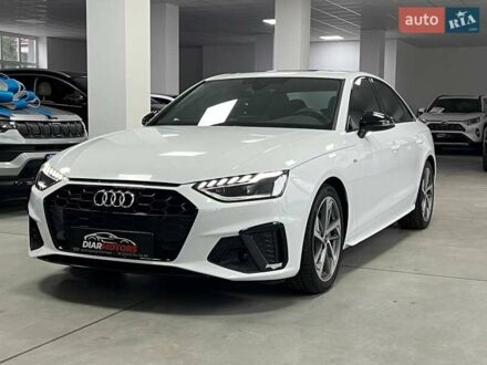 Ауди А4 2024 в Полтаве на Automoto.ua Белый Ауди А4, объемом двигателя 2 л и пробегом 18 тыс. км за 35500 $, фото 1 на Automoto.ua