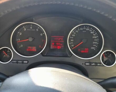 Черный Ауди А4, объемом двигателя 3.2 л и пробегом 166 тыс. км за 9500 $, фото 4 на Automoto.ua