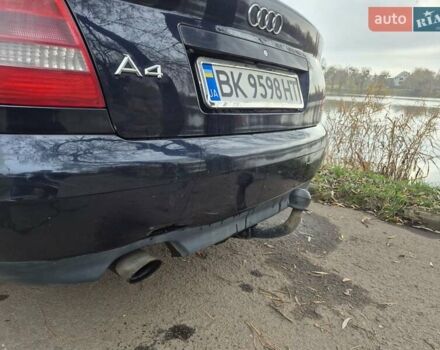 Черный Ауди А4, объемом двигателя 1.6 л и пробегом 318 тыс. км за 4000 $, фото 6 на Automoto.ua