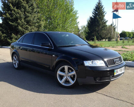 Черный Ауди А4, объемом двигателя 1.6 л и пробегом 334 тыс. км за 5500 $, фото 2 на Automoto.ua