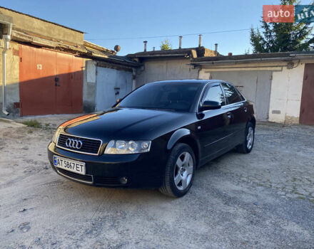 Черный Ауди А4, объемом двигателя 2 л и пробегом 276 тыс. км за 3450 $, фото 1 на Automoto.ua