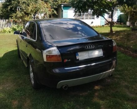 Черный Ауди А4, объемом двигателя 1.8 л и пробегом 200 тыс. км за 6000 $, фото 3 на Automoto.ua