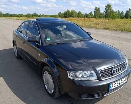 Черный Ауди А4, объемом двигателя 1.98 л и пробегом 306 тыс. км за 4300 $, фото 3 на Automoto.ua