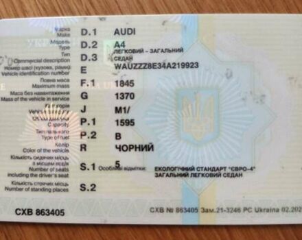 Черный Ауди А4, объемом двигателя 1.6 л и пробегом 213 тыс. км за 5000 $, фото 1 на Automoto.ua