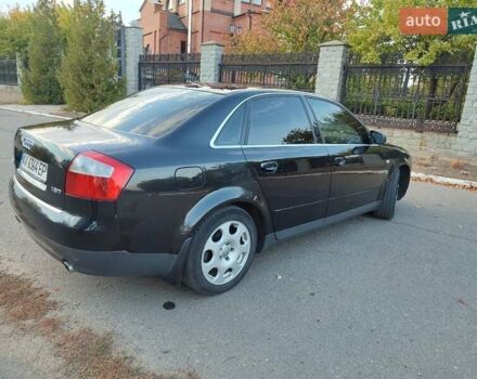 Черный Ауди А4, объемом двигателя 1.8 л и пробегом 264 тыс. км за 6200 $, фото 6 на Automoto.ua