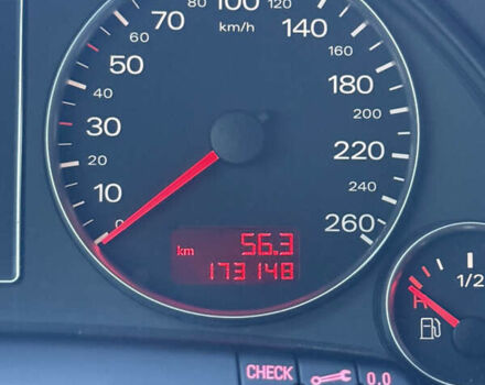 Черный Ауди А4, объемом двигателя 2 л и пробегом 173 тыс. км за 9000 $, фото 12 на Automoto.ua