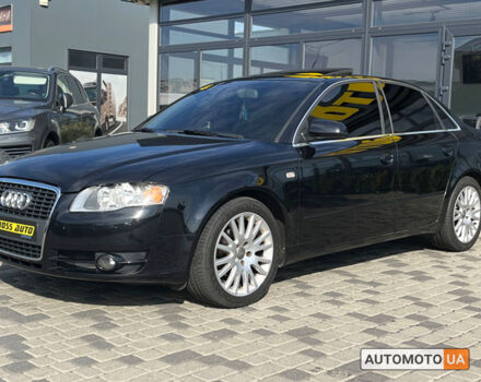 Черный Ауди А4, объемом двигателя 2 л и пробегом 250 тыс. км за 7800 $, фото 2 на Automoto.ua