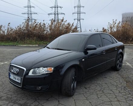 Чорний Ауді А4, об'ємом двигуна 2 л та пробігом 280 тис. км за 7400 $, фото 1 на Automoto.ua