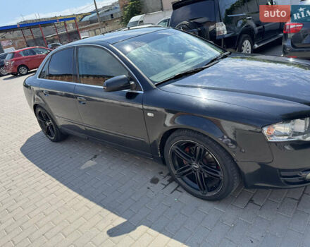 Черный Ауди А4, объемом двигателя 2 л и пробегом 274 тыс. км за 6100 $, фото 1 на Automoto.ua