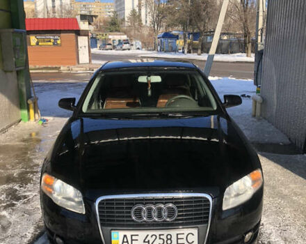 Черный Ауди А4, объемом двигателя 2 л и пробегом 230 тыс. км за 6000 $, фото 3 на Automoto.ua