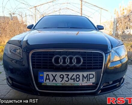 Черный Ауди А4, объемом двигателя 2 л и пробегом 350 тыс. км за 4300 $, фото 1 на Automoto.ua