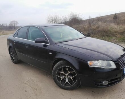 Черный Ауди А4, объемом двигателя 2 л и пробегом 220 тыс. км за 4200 $, фото 1 на Automoto.ua