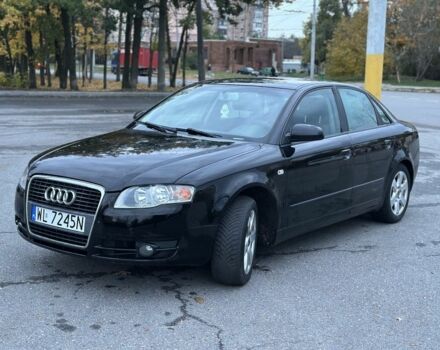 Черный Ауди А4, объемом двигателя 2 л и пробегом 123 тыс. км за 3300 $, фото 1 на Automoto.ua