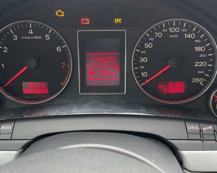 Черный Ауди А4, объемом двигателя 1.6 л и пробегом 210 тыс. км за 7400 $, фото 34 на Automoto.ua