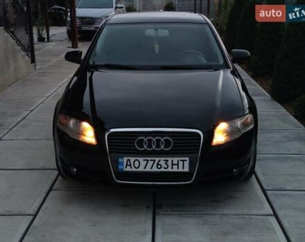 Ауді А4 2006 у Береговом на Automoto.ua Чорний Ауді А4, об'ємом двигуна 2 л та пробігом 277 тис. км за 6800 $, фото 9 на Automoto.ua