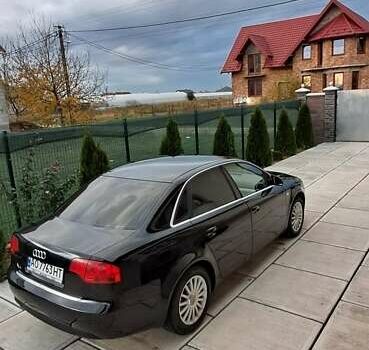 Ауді А4 2006 у Береговом на Automoto.ua Чорний Ауді А4, об'ємом двигуна 2 л та пробігом 277 тис. км за 6800 $, фото 8 на Automoto.ua