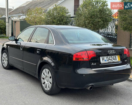 Ауді А4 2006 у Вінниці на Automoto.ua Чорний Ауді А4, об'ємом двигуна 2 л та пробігом 152 тис. км за 8499 $, фото 9 на Automoto.ua