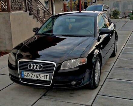 Ауді А4 2006 у Береговом на Automoto.ua Чорний Ауді А4, об'ємом двигуна 2 л та пробігом 277 тис. км за 6800 $, фото 3 на Automoto.ua