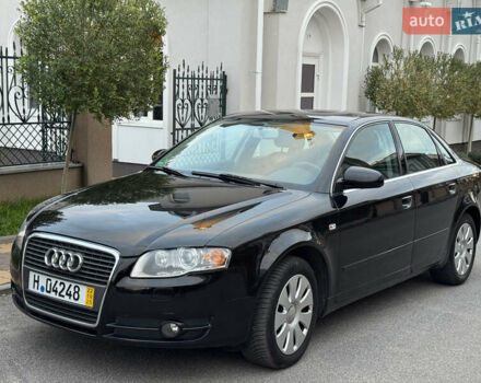 Ауді А4 2006 у Вінниці на Automoto.ua Чорний Ауді А4, об'ємом двигуна 2 л та пробігом 152 тис. км за 8499 $, фото 5 на Automoto.ua