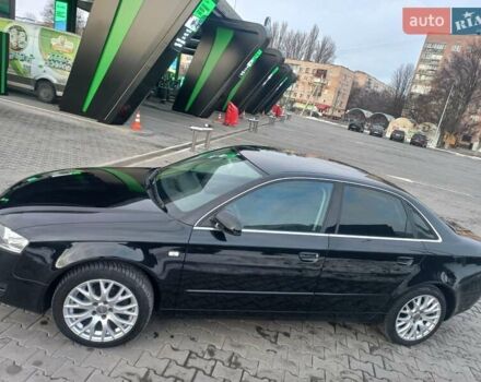 Черный Ауди А4, объемом двигателя 1.6 л и пробегом 218 тыс. км за 6900 $, фото 5 на Automoto.ua