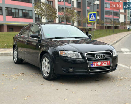 Черный Ауди А4, объемом двигателя 1.6 л и пробегом 194 тыс. км за 6450 $, фото 1 на Automoto.ua