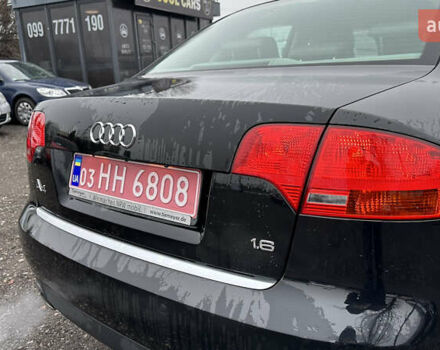 Чорний Ауді А4, об'ємом двигуна 1.6 л та пробігом 131 тис. км за 7450 $, фото 10 на Automoto.ua