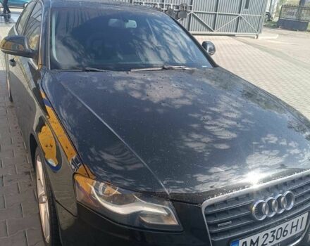 Черный Ауди А4, объемом двигателя 2 л и пробегом 253 тыс. км за 8500 $, фото 1 на Automoto.ua