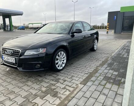 Черный Ауди А4, объемом двигателя 2 л и пробегом 256 тыс. км за 9900 $, фото 1 на Automoto.ua