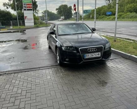 Черный Ауди А4, объемом двигателя 1.8 л и пробегом 210 тыс. км за 7300 $, фото 1 на Automoto.ua