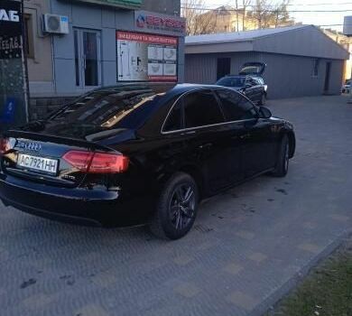Черный Ауди А4, объемом двигателя 2 л и пробегом 340 тыс. км за 9500 $, фото 3 на Automoto.ua