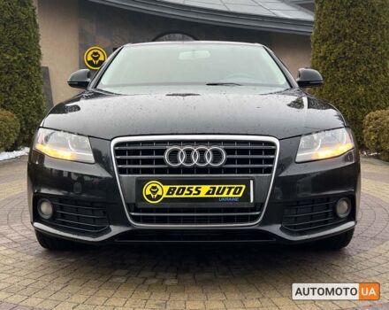 Черный Ауди А4, объемом двигателя 2 л и пробегом 182 тыс. км за 9999 $, фото 1 на Automoto.ua