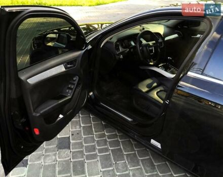 Черный Ауди А4, объемом двигателя 2 л и пробегом 332 тыс. км за 9500 $, фото 4 на Automoto.ua
