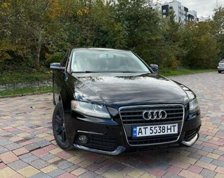 Черный Ауди А4, объемом двигателя 2 л и пробегом 220 тыс. км за 8300 $, фото 3 на Automoto.ua