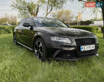 Черный Ауди А4, объемом двигателя 1.98 л и пробегом 210 тыс. км за 12600 $, фото 1 на Automoto.ua