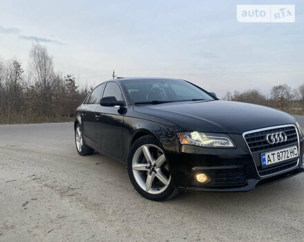 Чорний Ауді А4, об'ємом двигуна 2 л та пробігом 265 тис. км за 9400 $, фото 2 на Automoto.ua