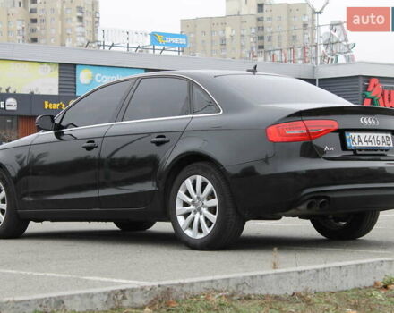 Ауди А4 2013 в Киеве на Automoto.ua Черный Ауди А4, объемом двигателя 1.98 л и пробегом 145 тыс. км за 11100 $, фото 2 на Automoto.ua