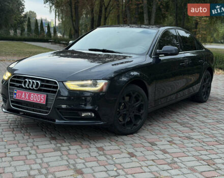 Ауди А4 2013 в Лубнах на Automoto.ua Черный Ауди А4, объемом двигателя 2 л и пробегом 175 тыс. км за 12500 $, фото 2 на Automoto.ua